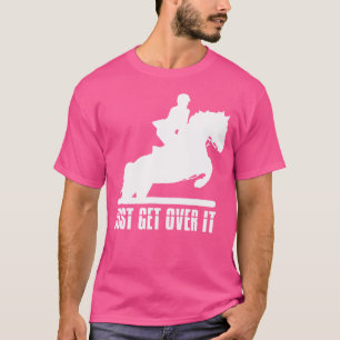 Camiseta Menina de cavalgada inglesa caçadora saltadora mon