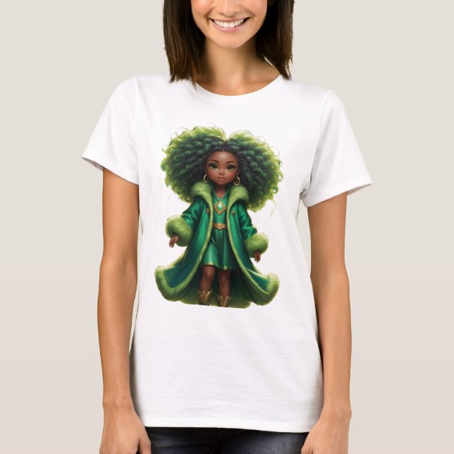 Camiseta Menina de chibi legante (Frente)