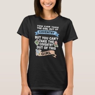 Camiseta Menina de Coventry Relocalização de Coventry