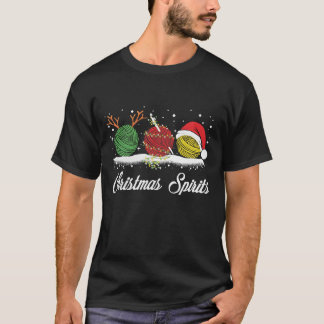 Camiseta Menina de Crocheting Christmasee