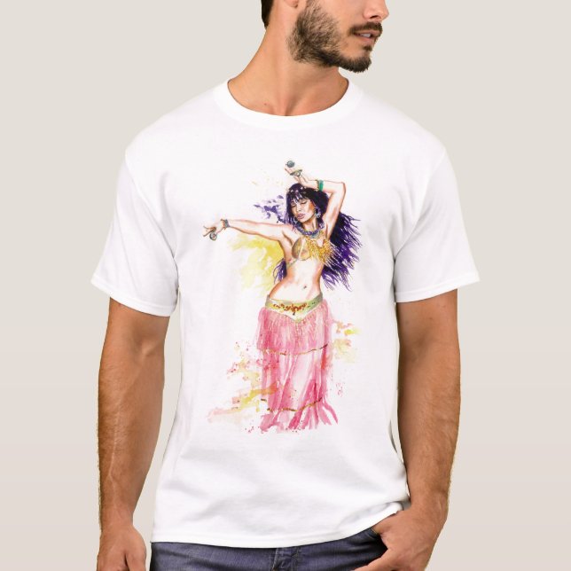 Camiseta menina de dança (Frente)
