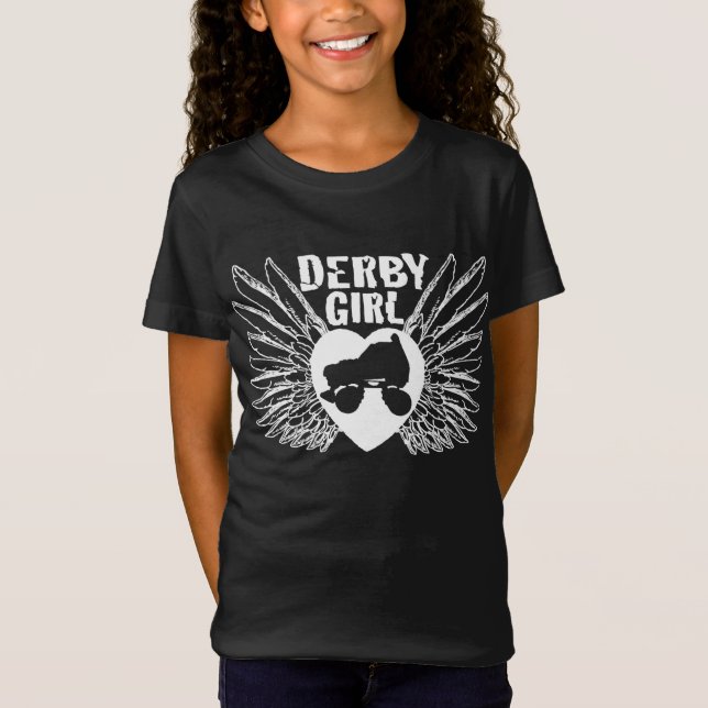 Camiseta Menina de Derby, rolo Derby (Frente)