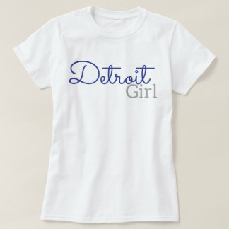 Camiseta Menina de Detroit