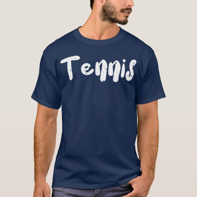 Camiseta Menina de esportes de tênis (Frente)