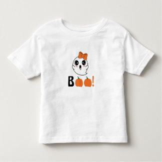 Camiseta Menina de fantasma maluca de halloween e voadora