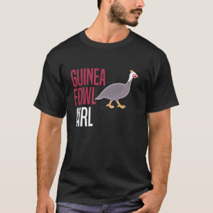 Camiseta Menina de Galinha de Angola