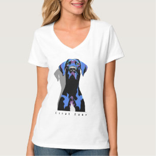 Camiseta Menina de great dane