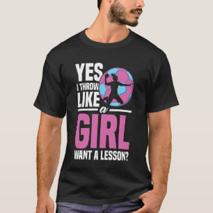 Camiseta Menina de Handebol Mulheres Poder Empoderamento Fe