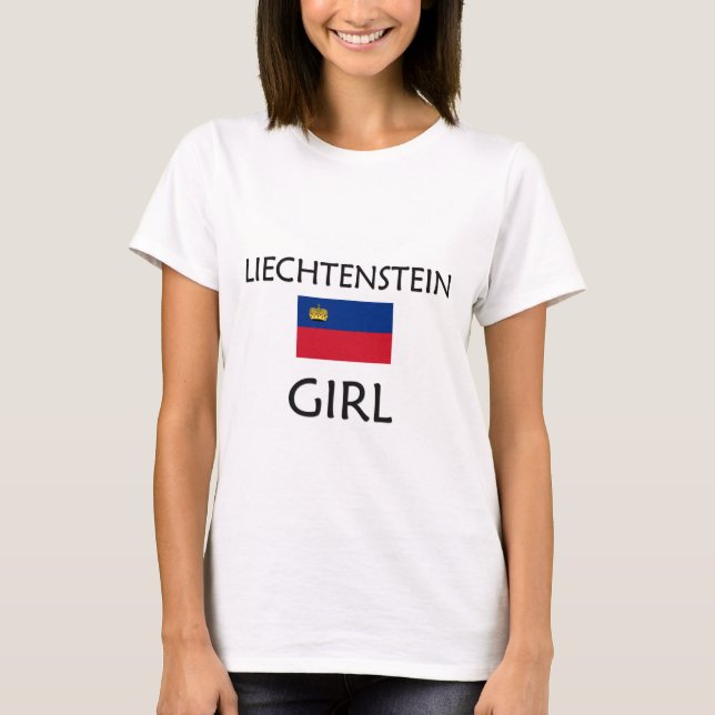 CAMISETA MENINA DE LIECHTENSTEIN (Frente)