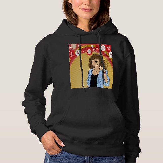 Camiseta Menina de Manga Anime (Frente)
