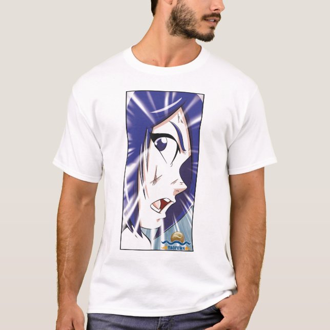 Camiseta Menina de Manga - atenção (Frente)