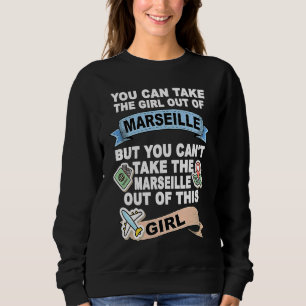Camiseta Menina de Marselha Relocando de Marselha