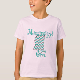 Camiseta Menina de Mississippi