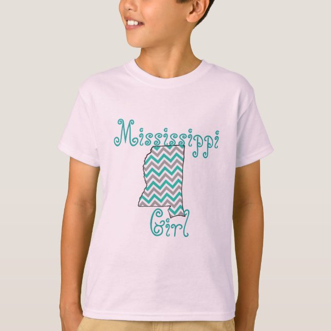 Camiseta Menina de Mississippi (Frente)