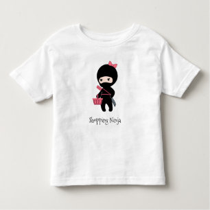 Camiseta Menina de Ninja da compra