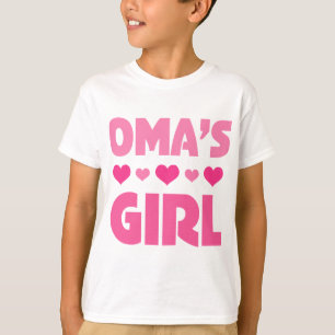 Camiseta Menina de Omas