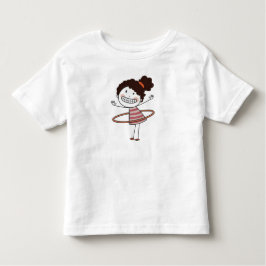 Camiseta Menina de Pau Cute Sorriso Grande Bonito