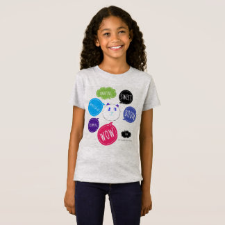 Camiseta Menina de pensamento