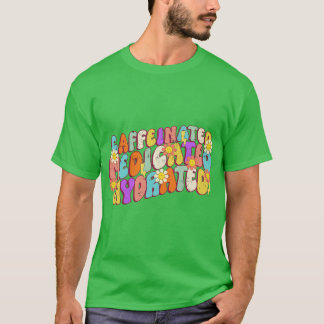 Camiseta Menina de saia hidratada cafeinada
