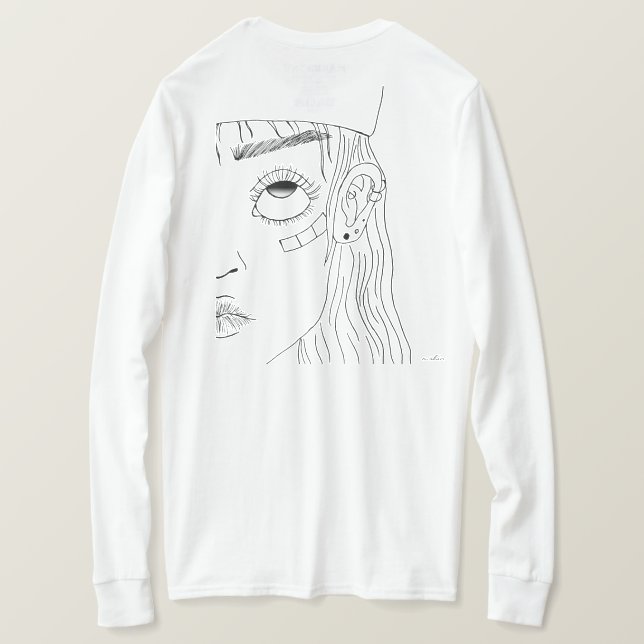 Camiseta Menina de Sk8er (Verso do Design)