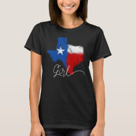 Camiseta Menina de Texas - afligida