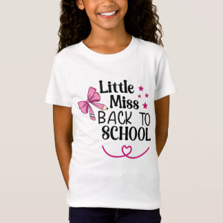 Camiseta Menina De Volta À Escola 2024