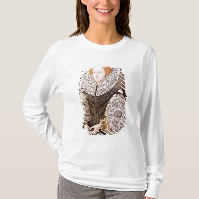 Camiseta Menina desconhecida, envelhecida 20, 1587 (Frente)