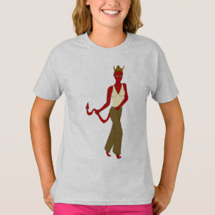 Camiseta menina diabólica