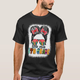 Camiseta Menina do 8º ano, Menina de Arma Mensageira de Vol