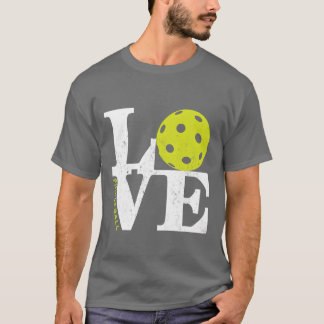 Camiseta Menina do Amor de Pickleball