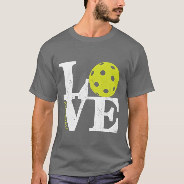 Camiseta Menina do Amor de Pickleball (Frente)