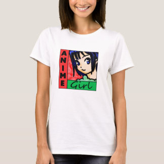 Camiseta Menina do Anime
