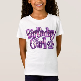 Camiseta Menina do aniversário