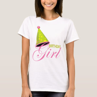 Camiseta Menina do aniversário