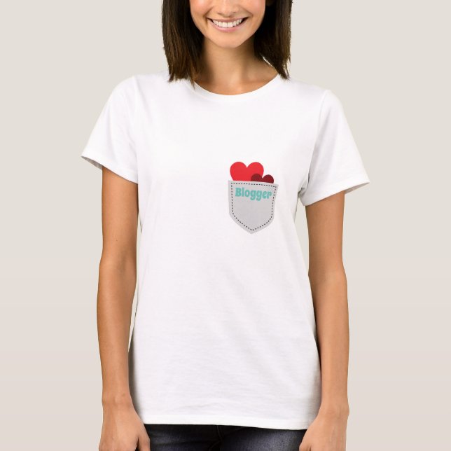 Camiseta Menina do Blogueiro (Frente)