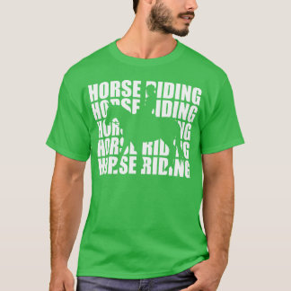 Camiseta Menina do Cavalo Andando