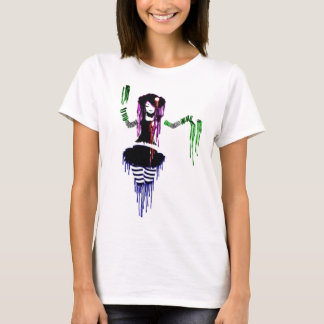 Camiseta menina do emo
