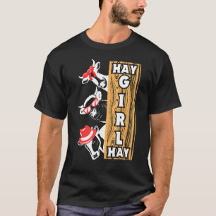 Camiseta Menina do Feno Vacas Macho Mulherengo Vaca Homens