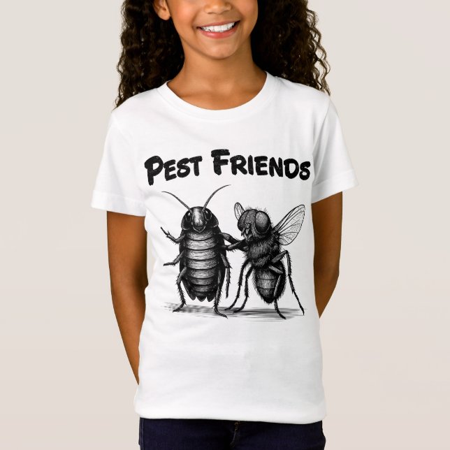 Camiseta Menina do FFB para Amigos de Pest (Frente)