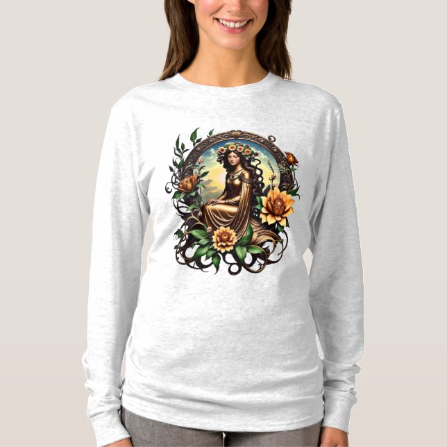 Camiseta Menina do Flor (Frente)