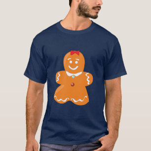 Camiseta Menina do pão-de-espécie