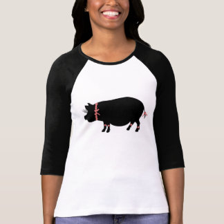 Camiseta Menina do porco de Bellie do pote
