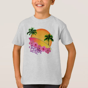 Camiseta Menina do surfista