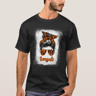Camiseta Menina do tigre bengala Smy Bun, ano do tigre beng