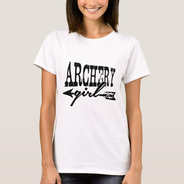 Camiseta Menina do tiro ao arco (Frente)