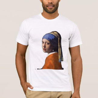 Camiseta Menina em um jérsei holandês