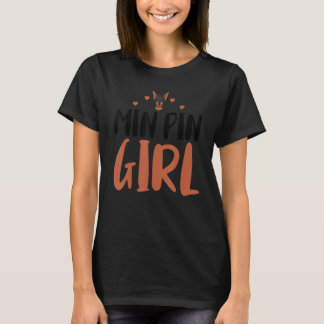 Camiseta Menina Engraçada Miniatura Engraçada Cachoreira Lo