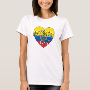Camiseta Menina equatoriana