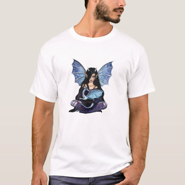 Camiseta Menina Fada e Dragão (Frente)