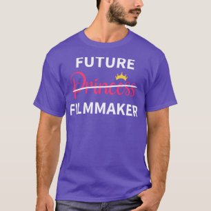 Camiseta Menina Feminista Futuro Cineasta I